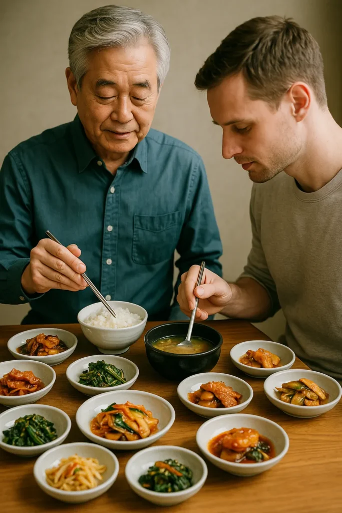 Korean etiquette dining