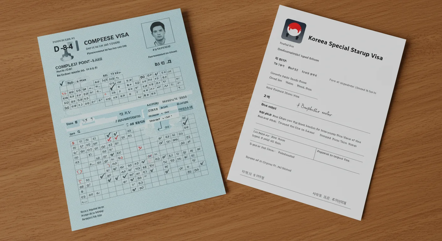 New vs. Old: Korea Special Startup Visa vs. D-8-4