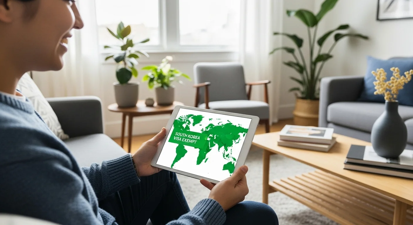 Countries Exempt from Korean Tourist Visa