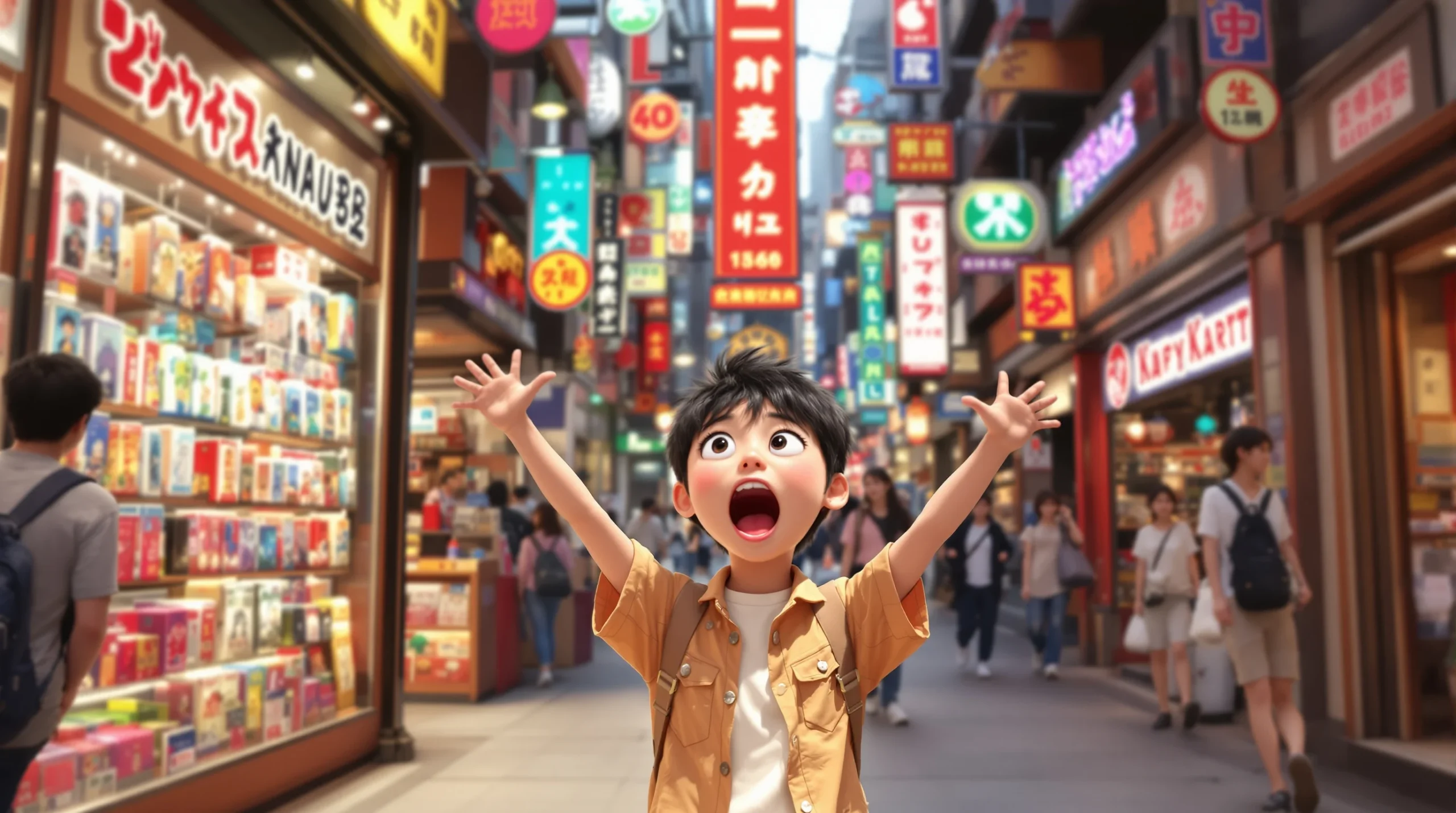 Experiencing Anime Culture at Offline Stores in Japan