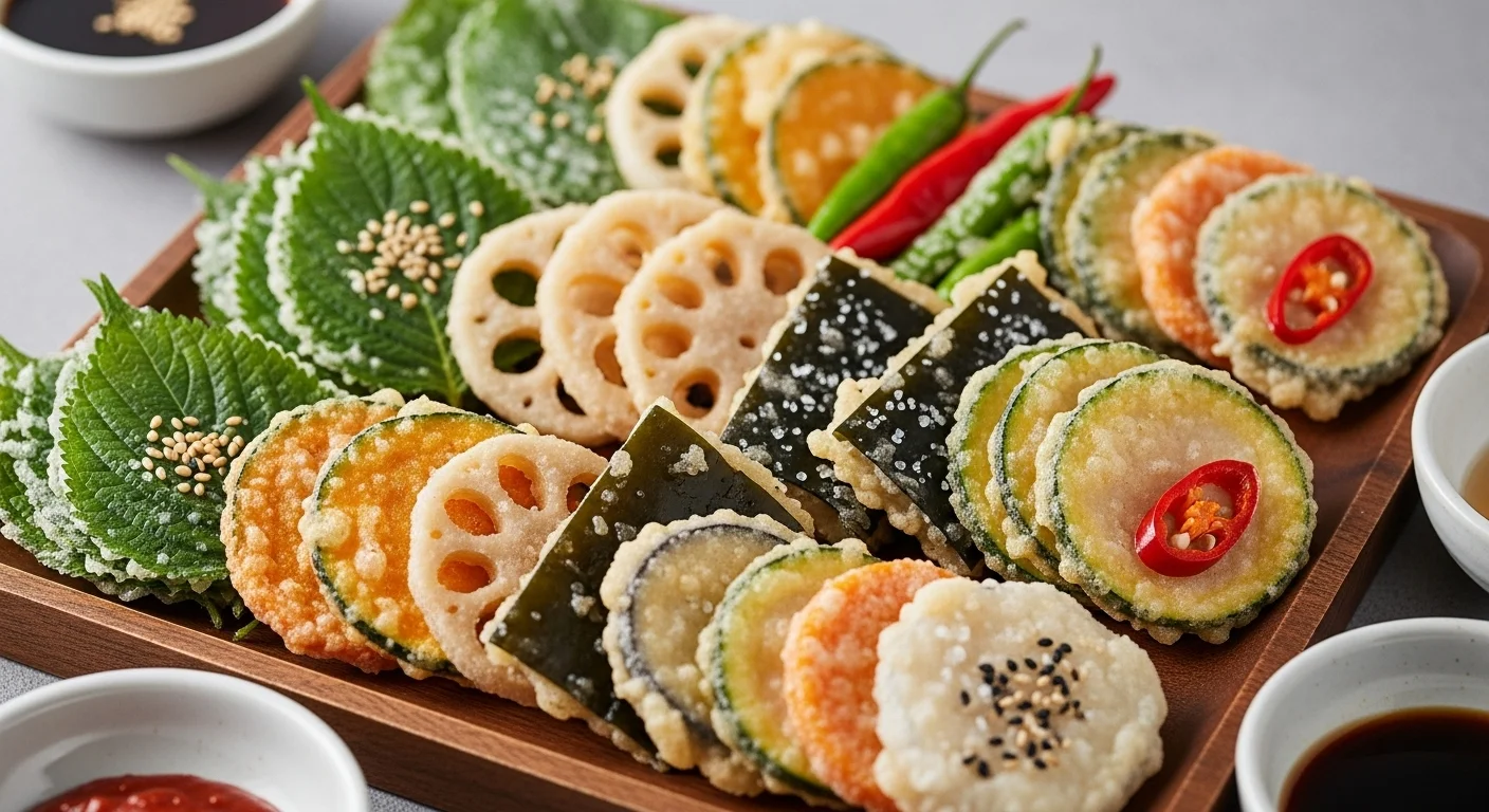 Bugak: Crispy Vegetable Chips with a Light Touch