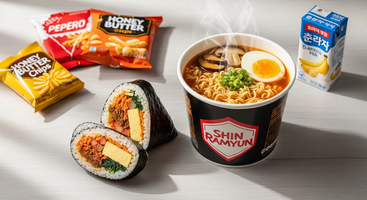 All-Time Favorites: The Story of Triangle Kimbap and Cup Noodles
