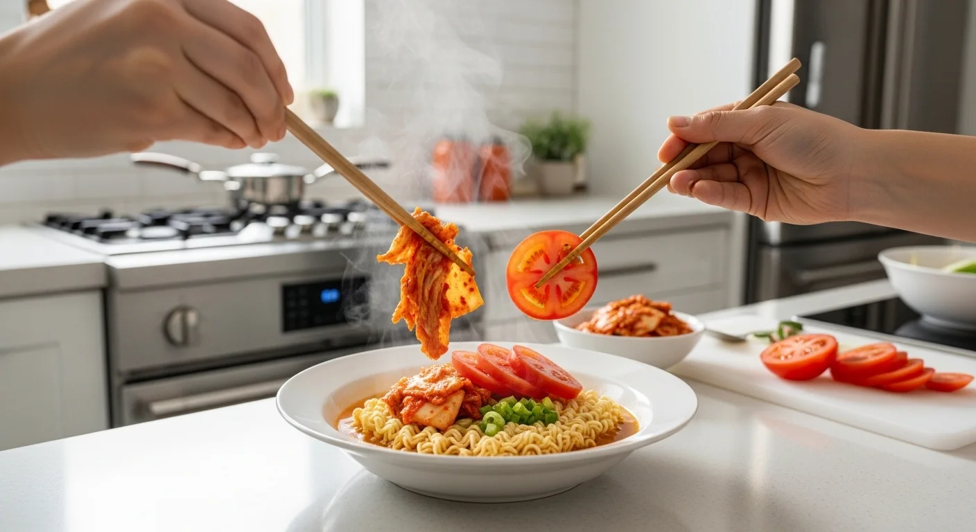 Flavor Explosions: Tomato and Kimchi Ramen Secrets