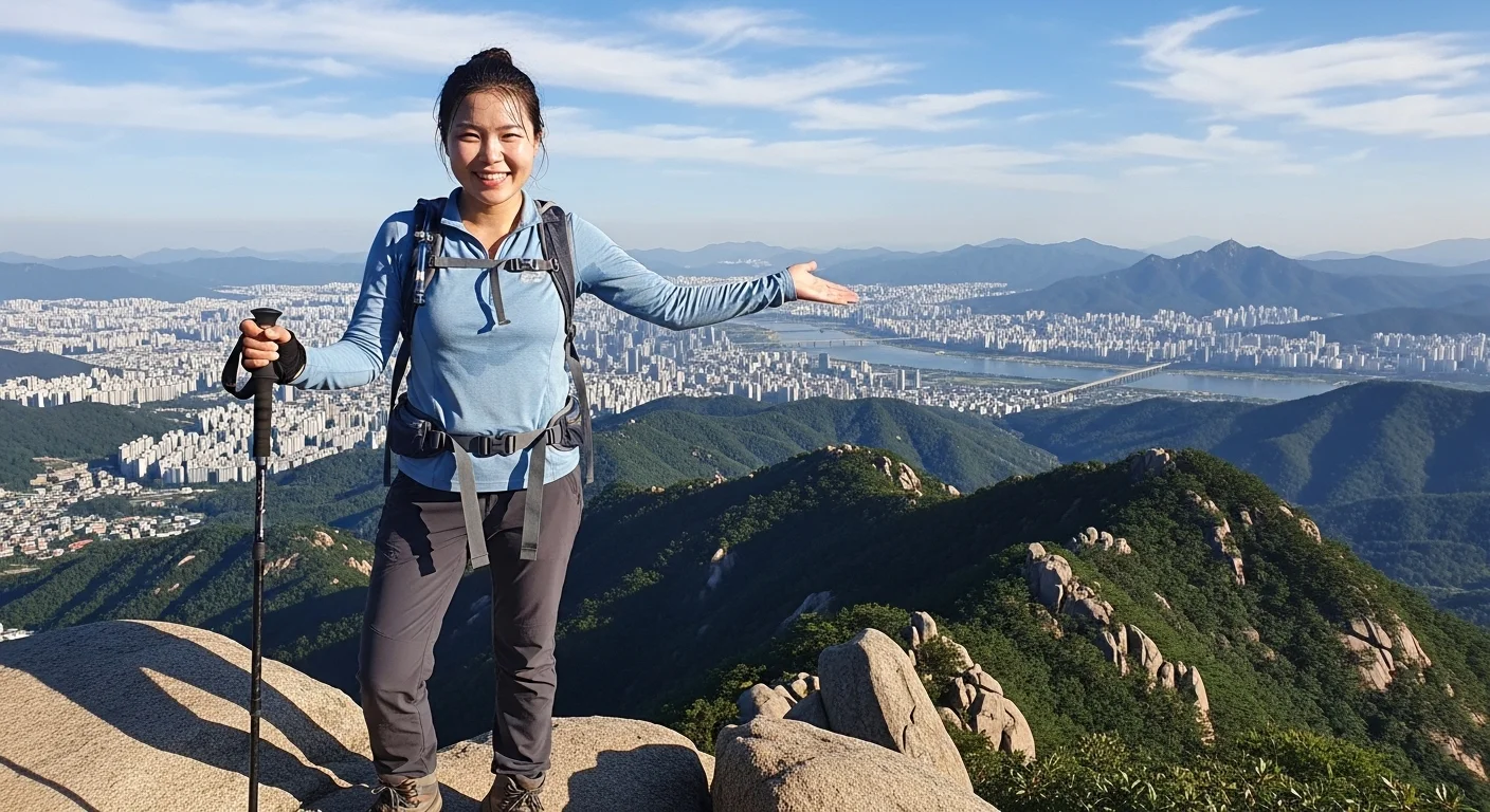 Beginner-Friendly Trail 1: The Baegundae Route – Conquering the Peak on Well-Maintained Paths