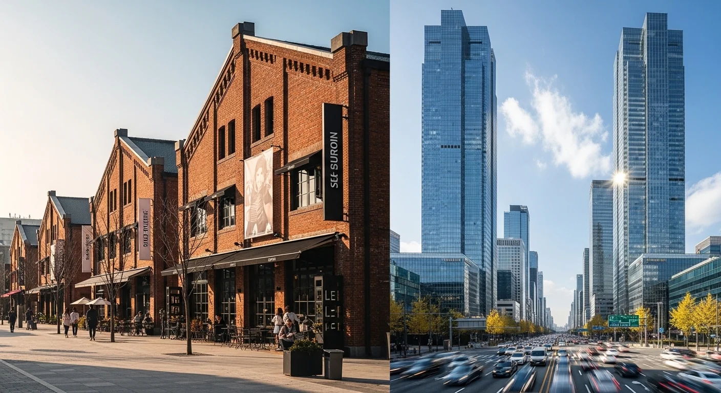 Seongsu vs. Gangnam: Location, Accessibility, and Unique Charms