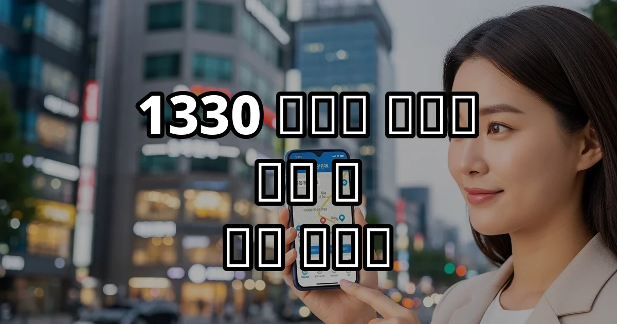 1330 Korea Travel Hotline Emergency Guide