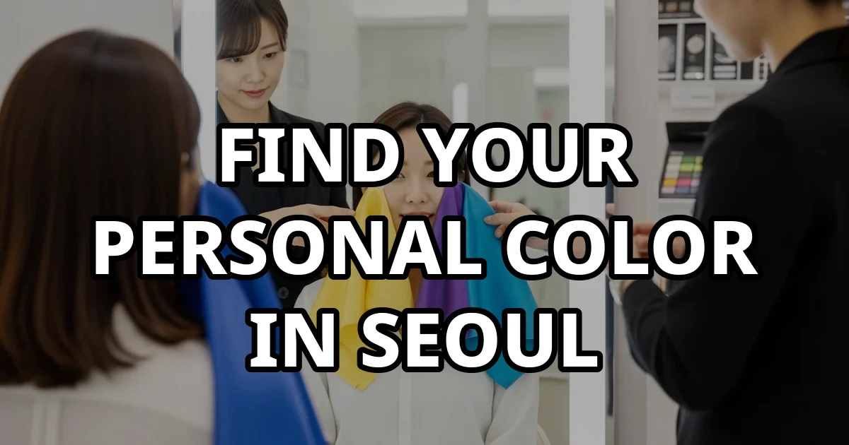 Personal Color Seoul Analysis Studios Tips