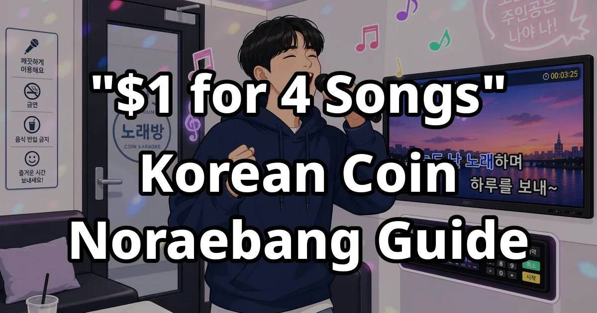 Korean Coin Noraebang Prices History Experience Guide